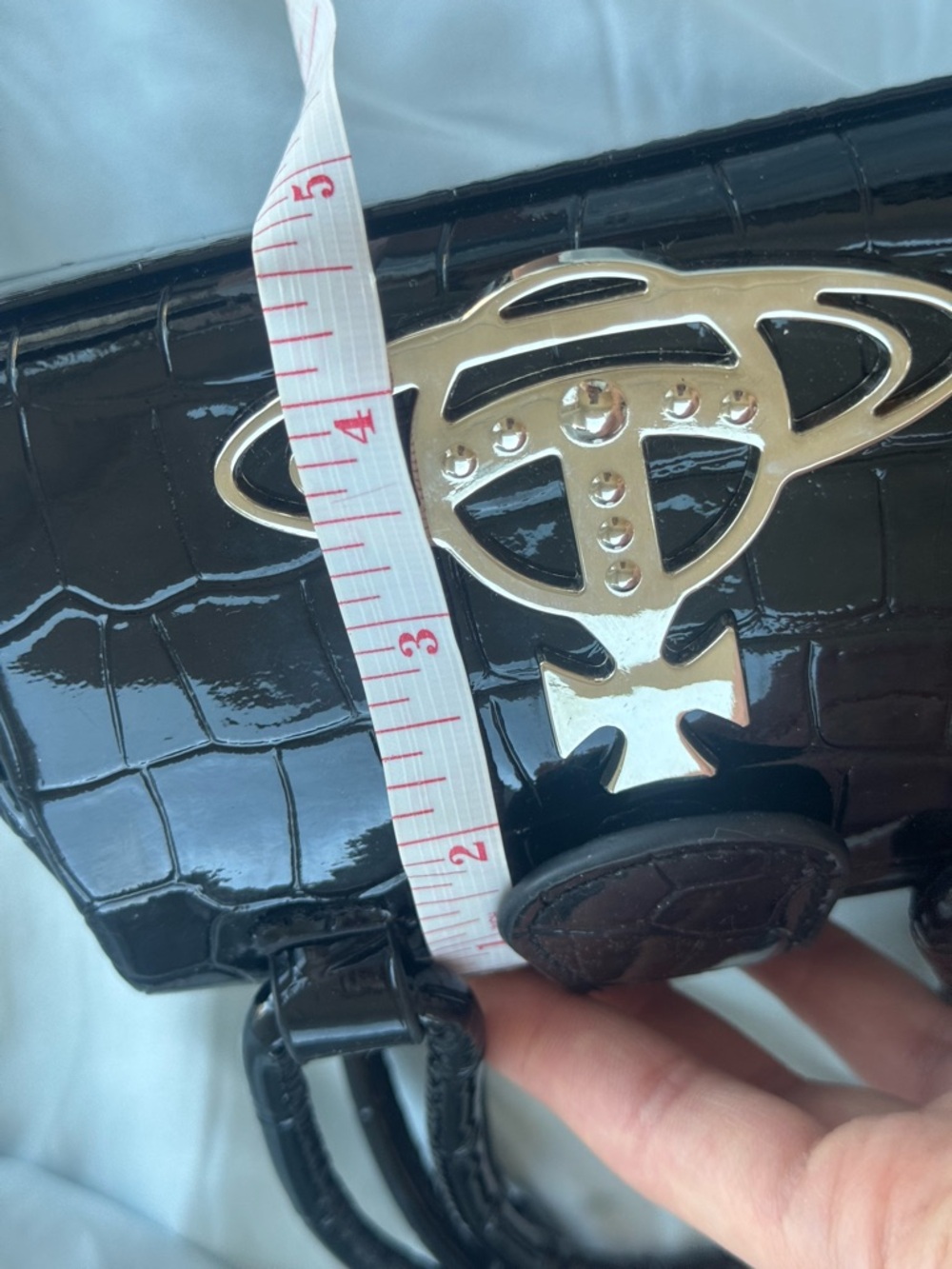 Vivienne Westwood patent leather mini bag brand new - Picture 8 of 8